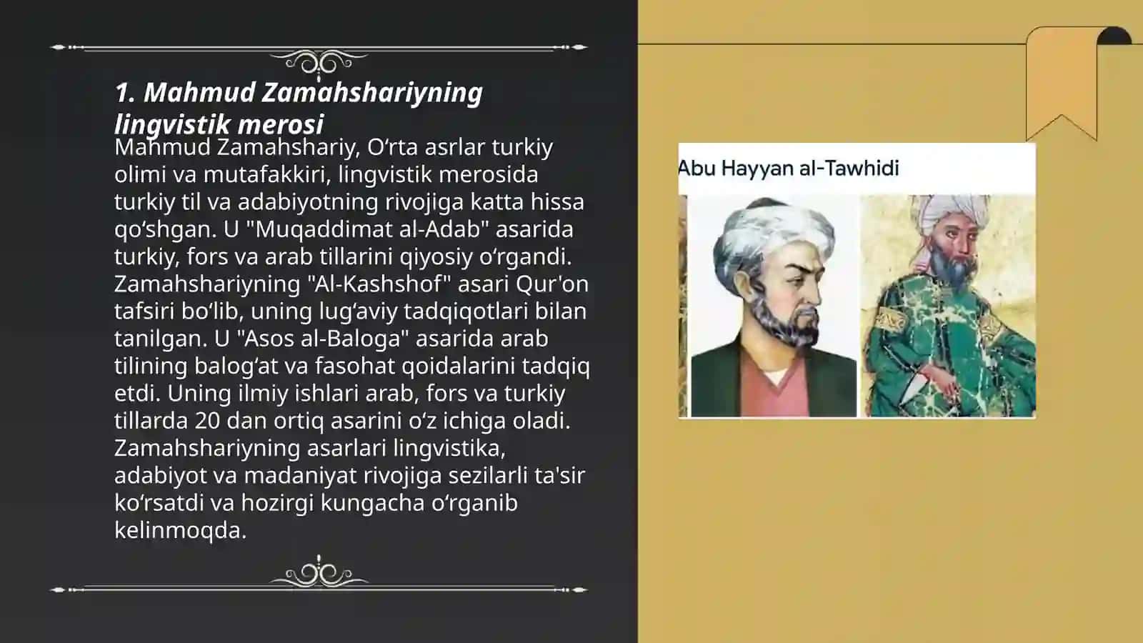Mahmud Zamahshariyning lingvistik merosi 3