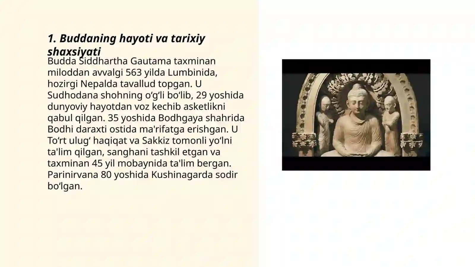 Buddizm dini haqida 3