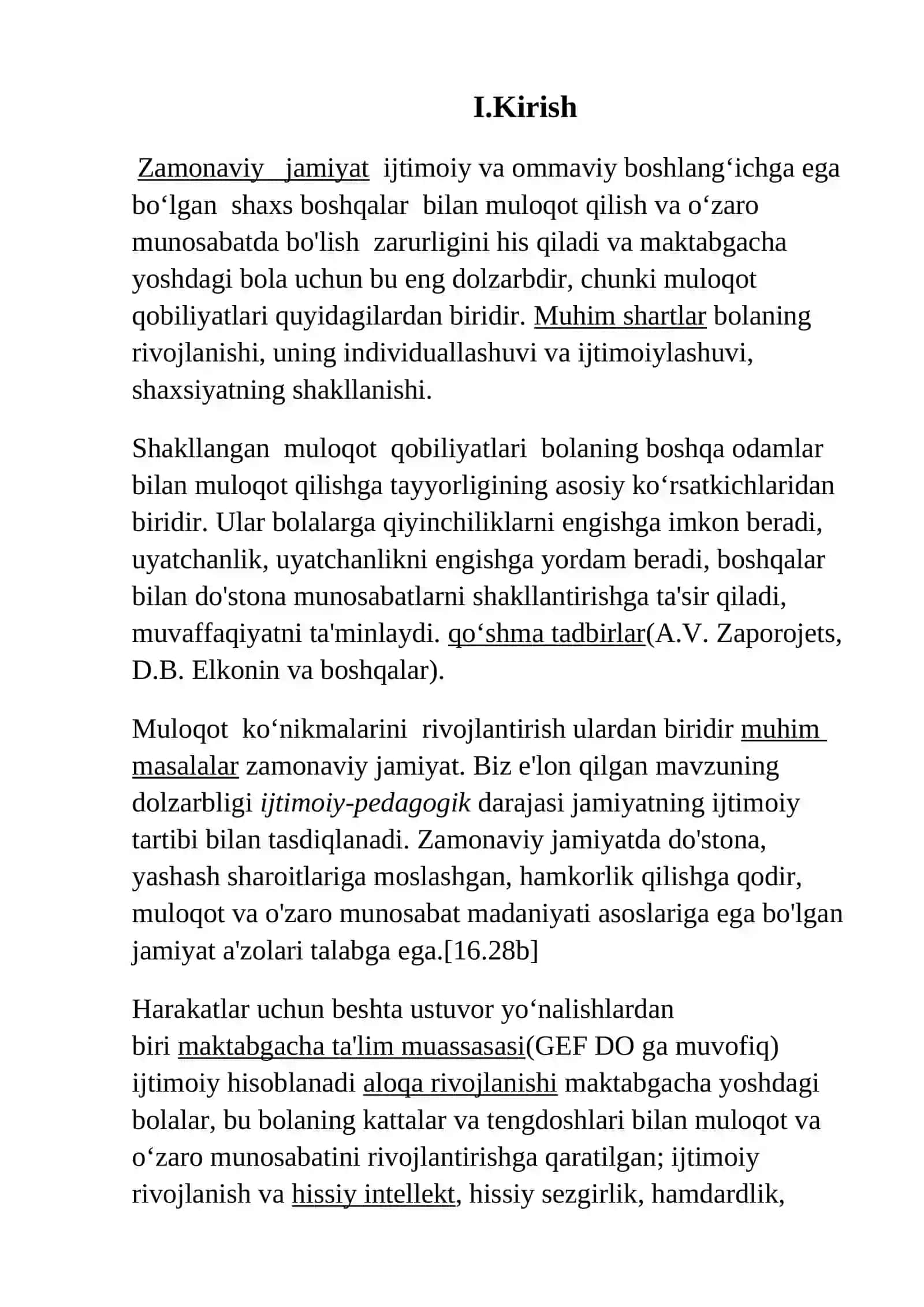 Maktab yoshidagi bolalarda muloqot ko‘nikmalari shakllanishining o‘ziga xosligi 3