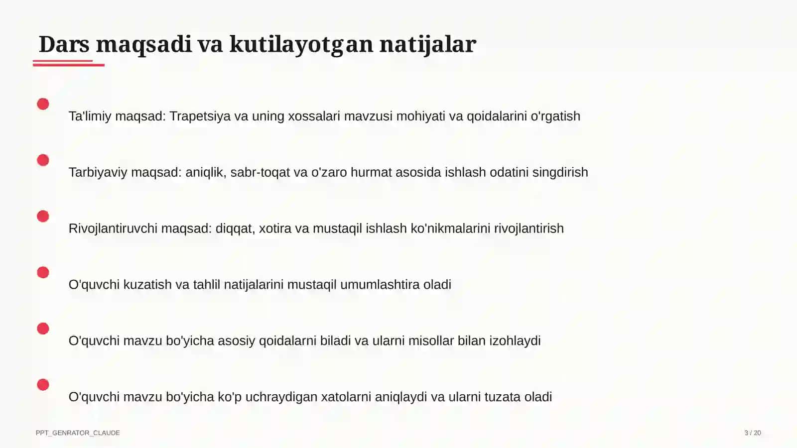 Trapetsiya va uning xossalari (8-sinf) 3