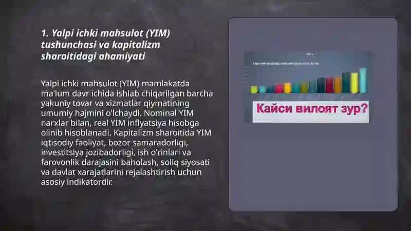 Yalpi ichki mahsulot va kapitalizm 3