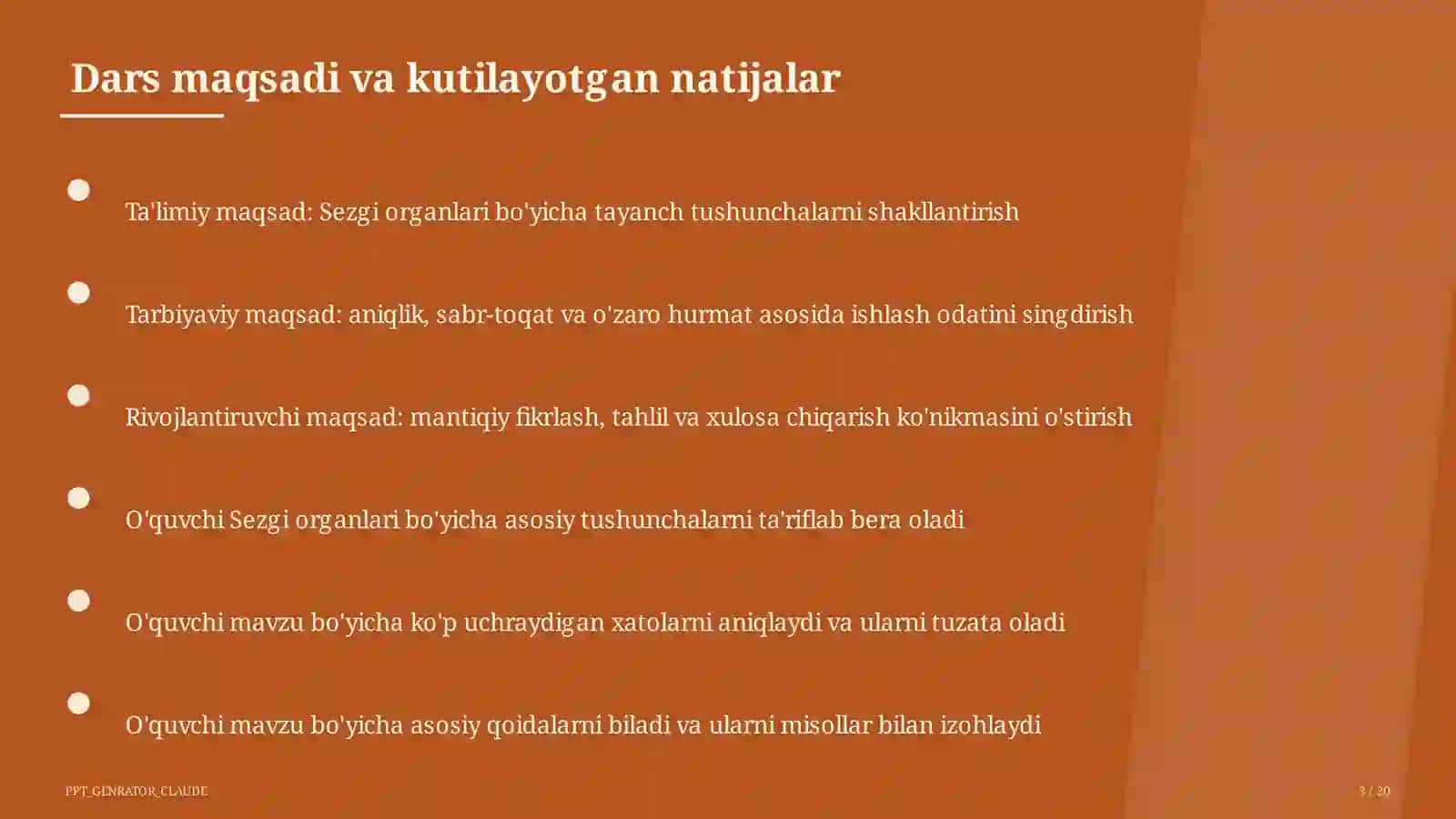 Sezgi organlari (3-sinf) 3