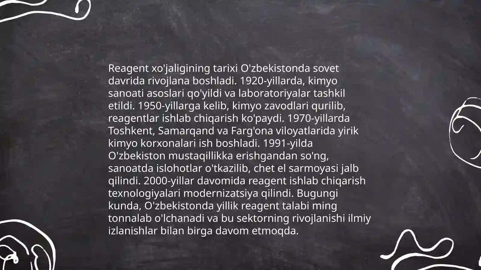 Reagent xo'jaligi 3