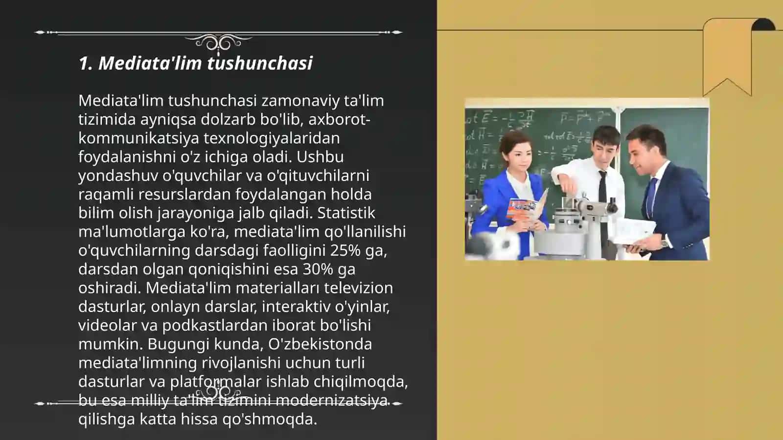 Mediata'limning kino ta'limi sifatida paydo bölishi 3
