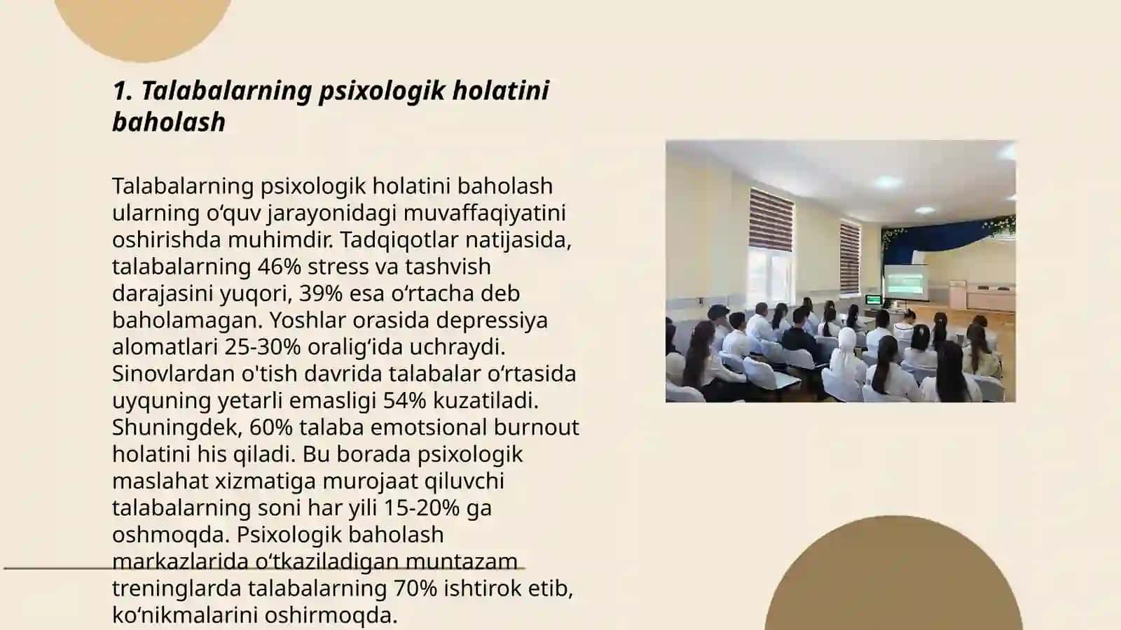 Kasbga yo’naltiruvchi psixolog yillik hisoboti 3