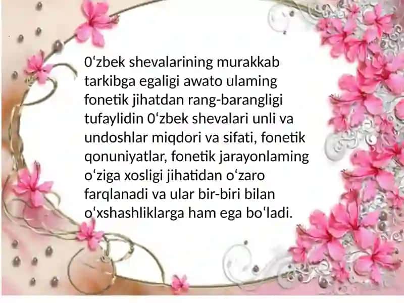 O'ZBEKDIALEKTALOGIYASI 3