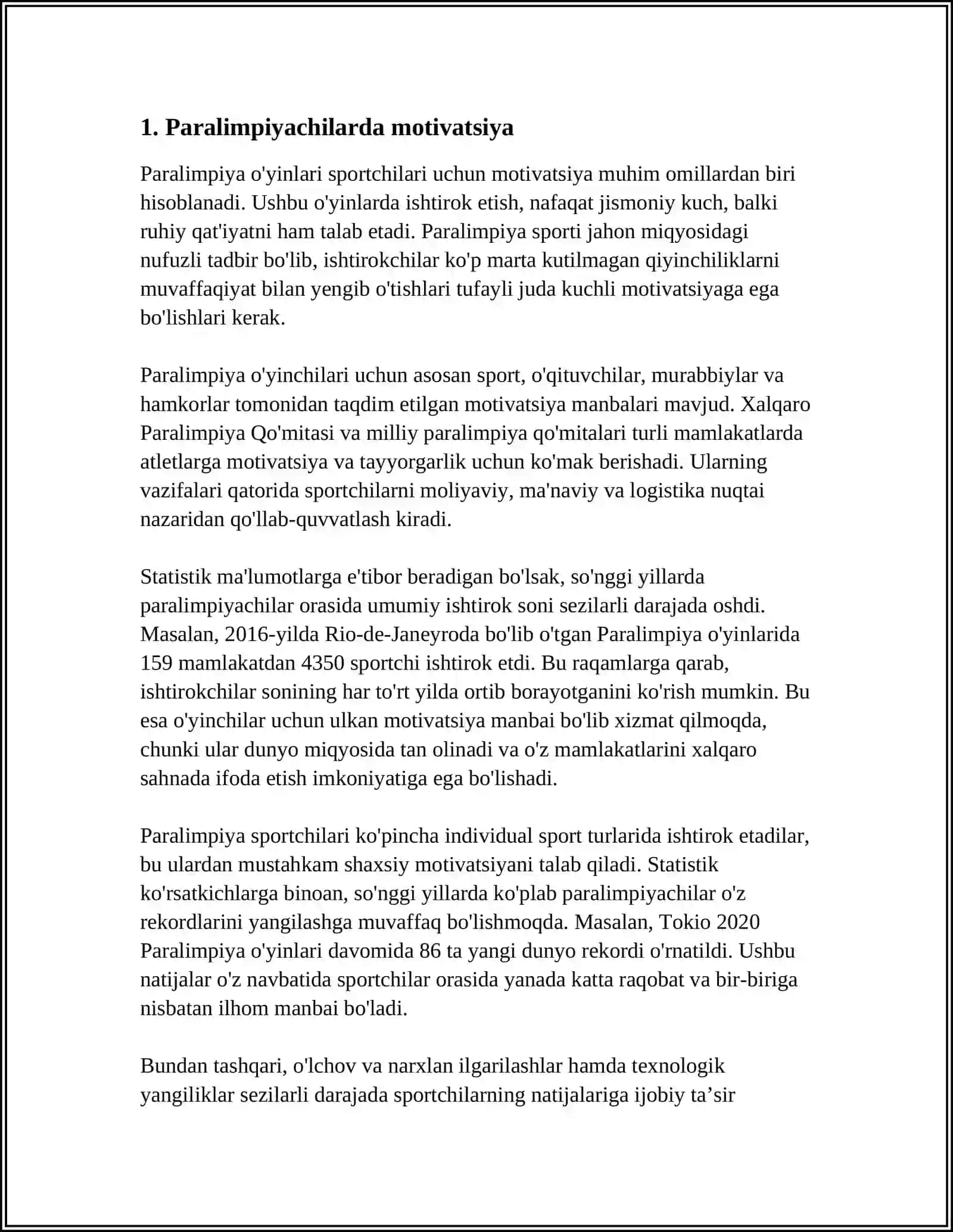 MAVZU.PARALIMPIYACHILARNING PSIXOLOGIK TAYYORGARLIKGI 3