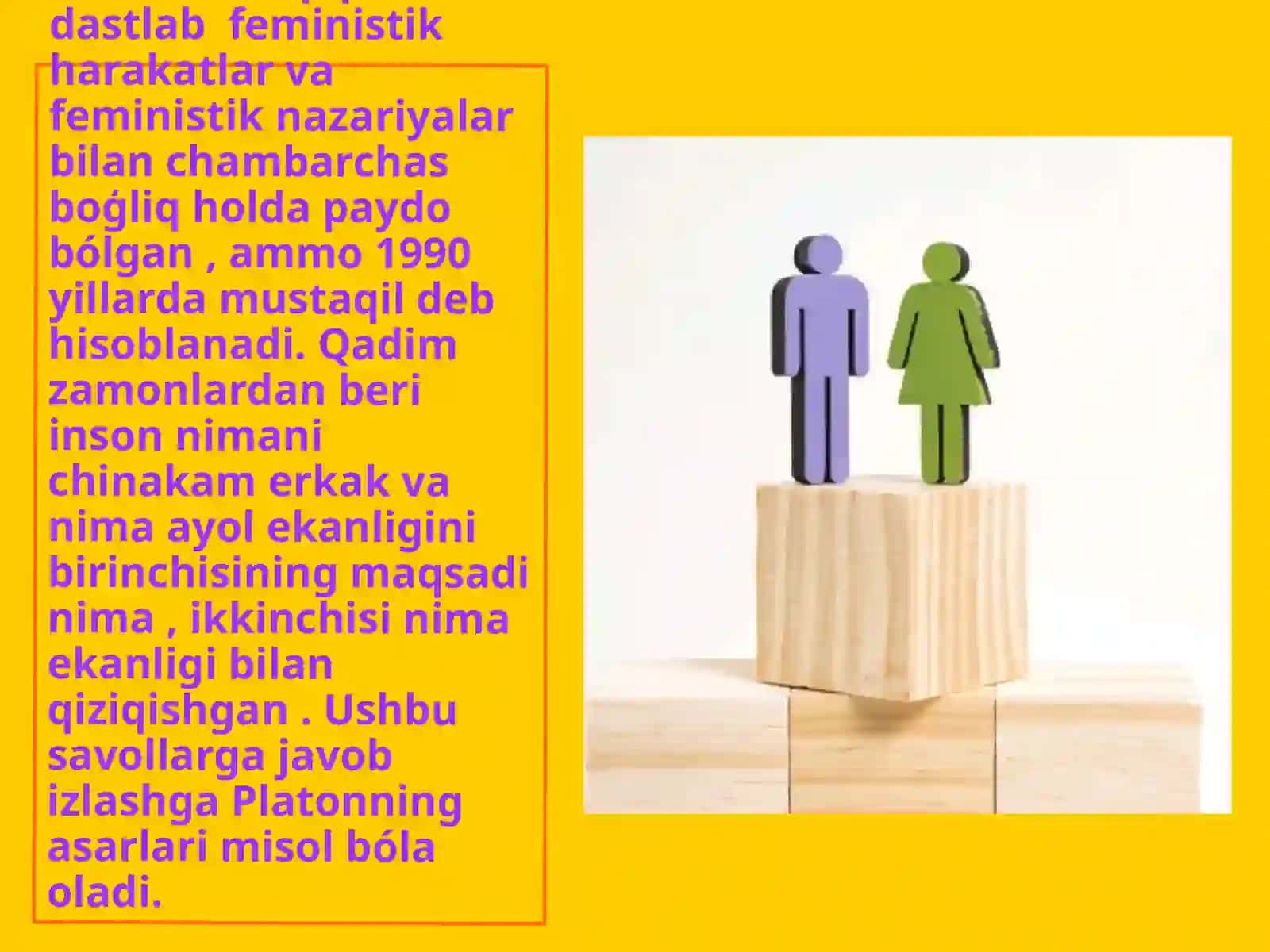 Mavzu: Gender psixologiyasi 3