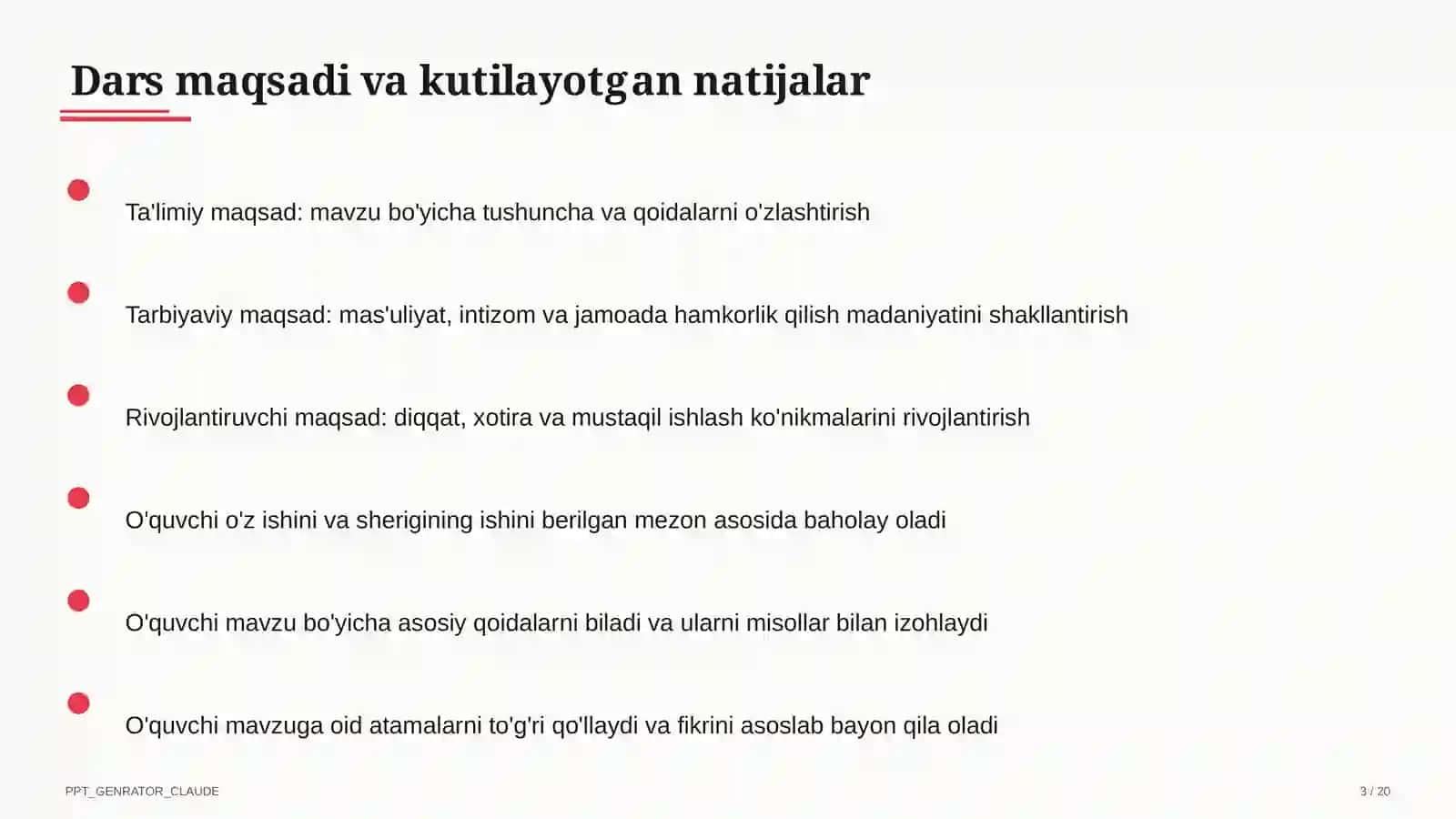 Texnologiya xonasida xavfsizlik qoidalari (5-sinf) 3