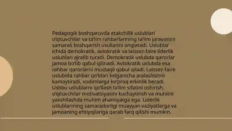 Pedagogik boshqaruvda ijtimoiy-psixologik omillar 3