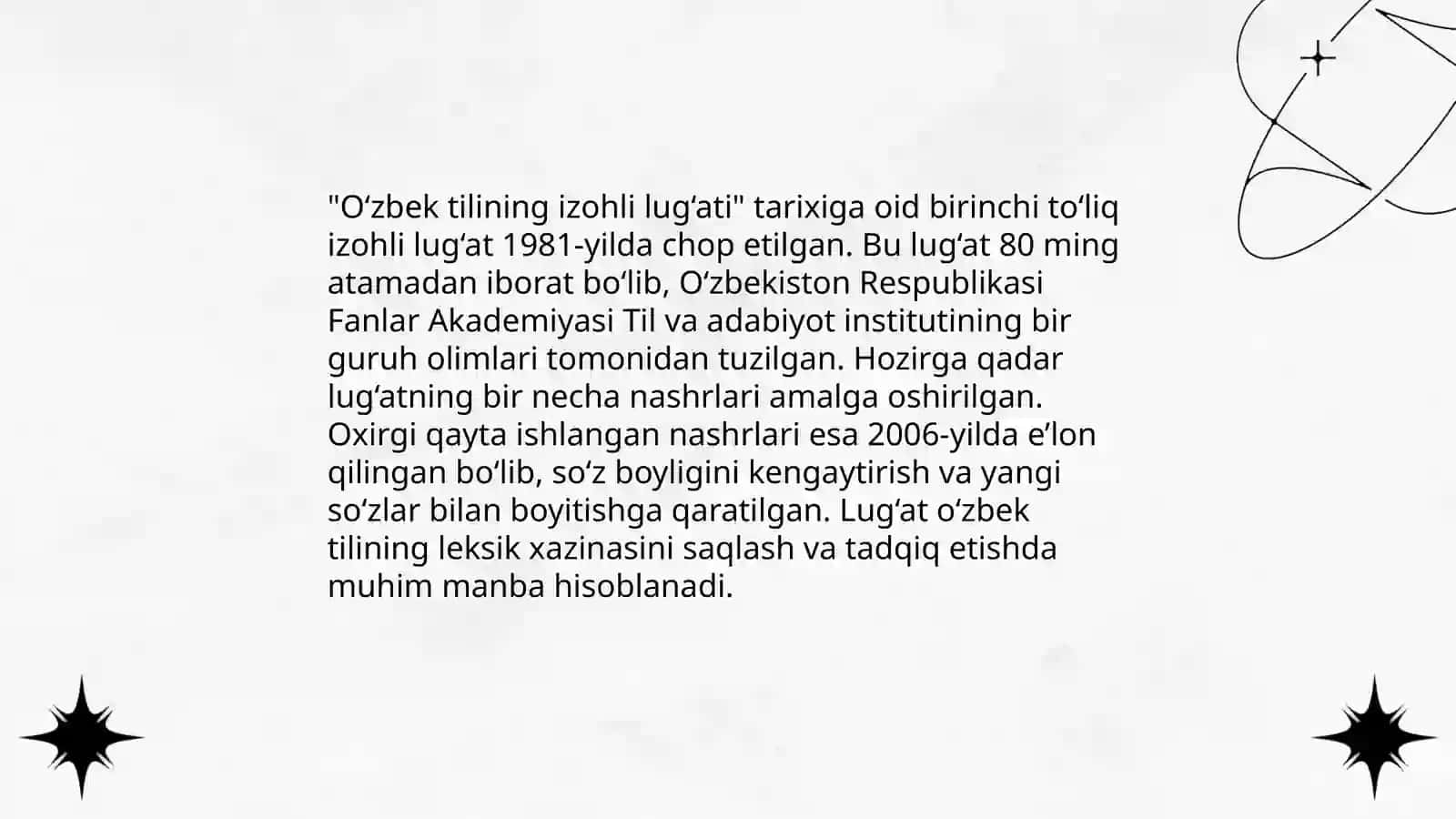 O‘zbek tilining izohli lug‘ati 3