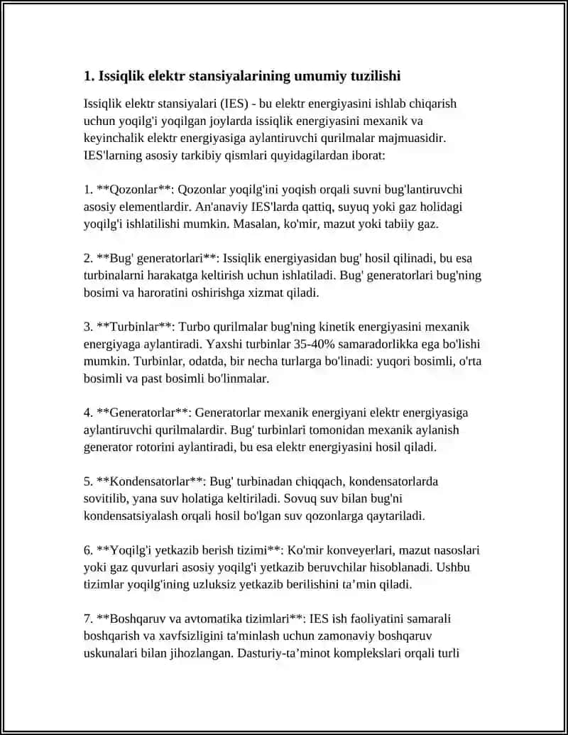 ISSIQLIK ELEKTR STANSIYALARI 3