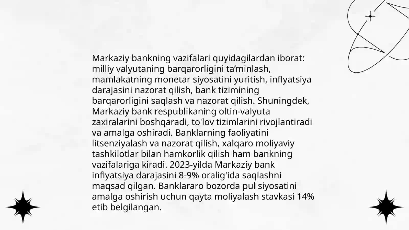 Markaziy Bank va uning funksiyalari 3