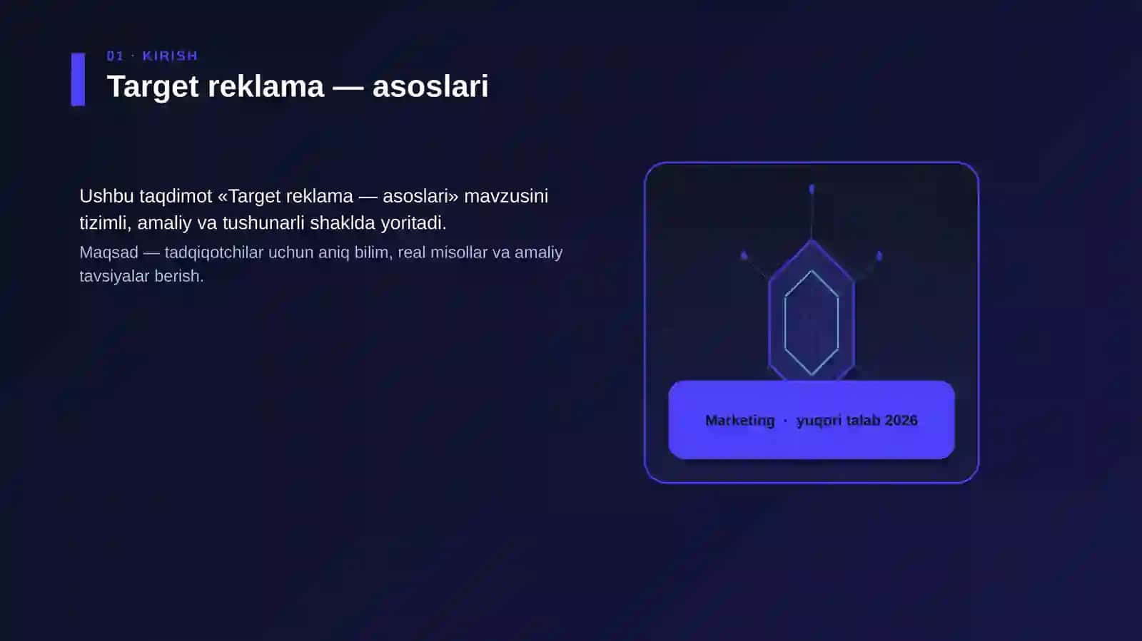 Target reklama — asoslari 3