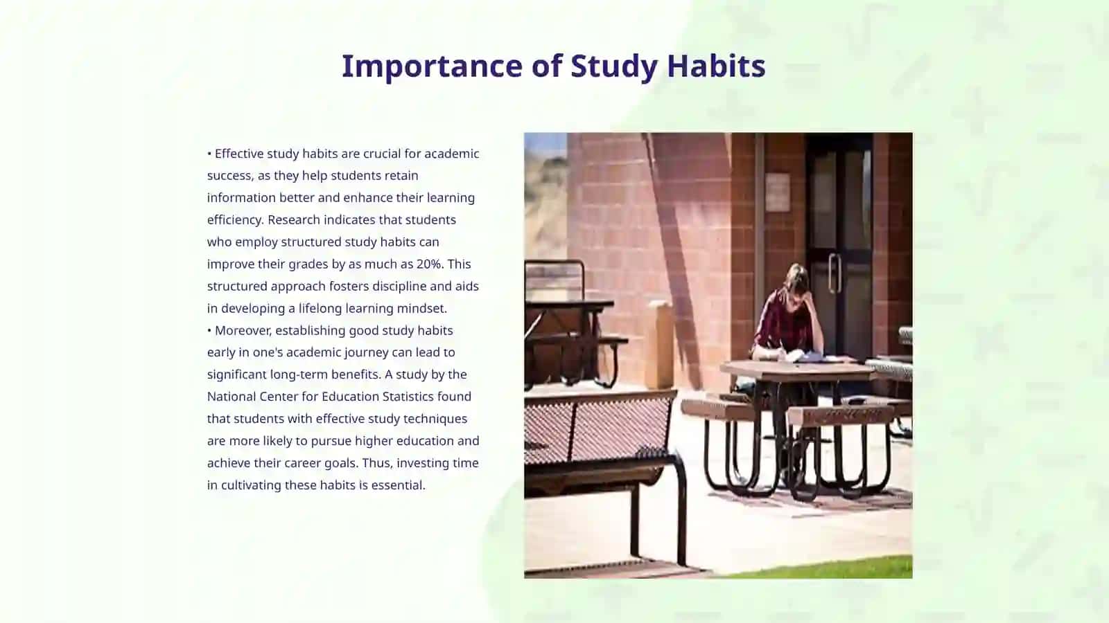 Effective study habits 3