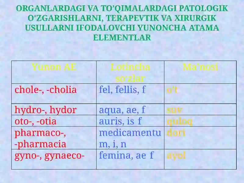 YUNONCHA ATAMA ELEMENTLAR 3
