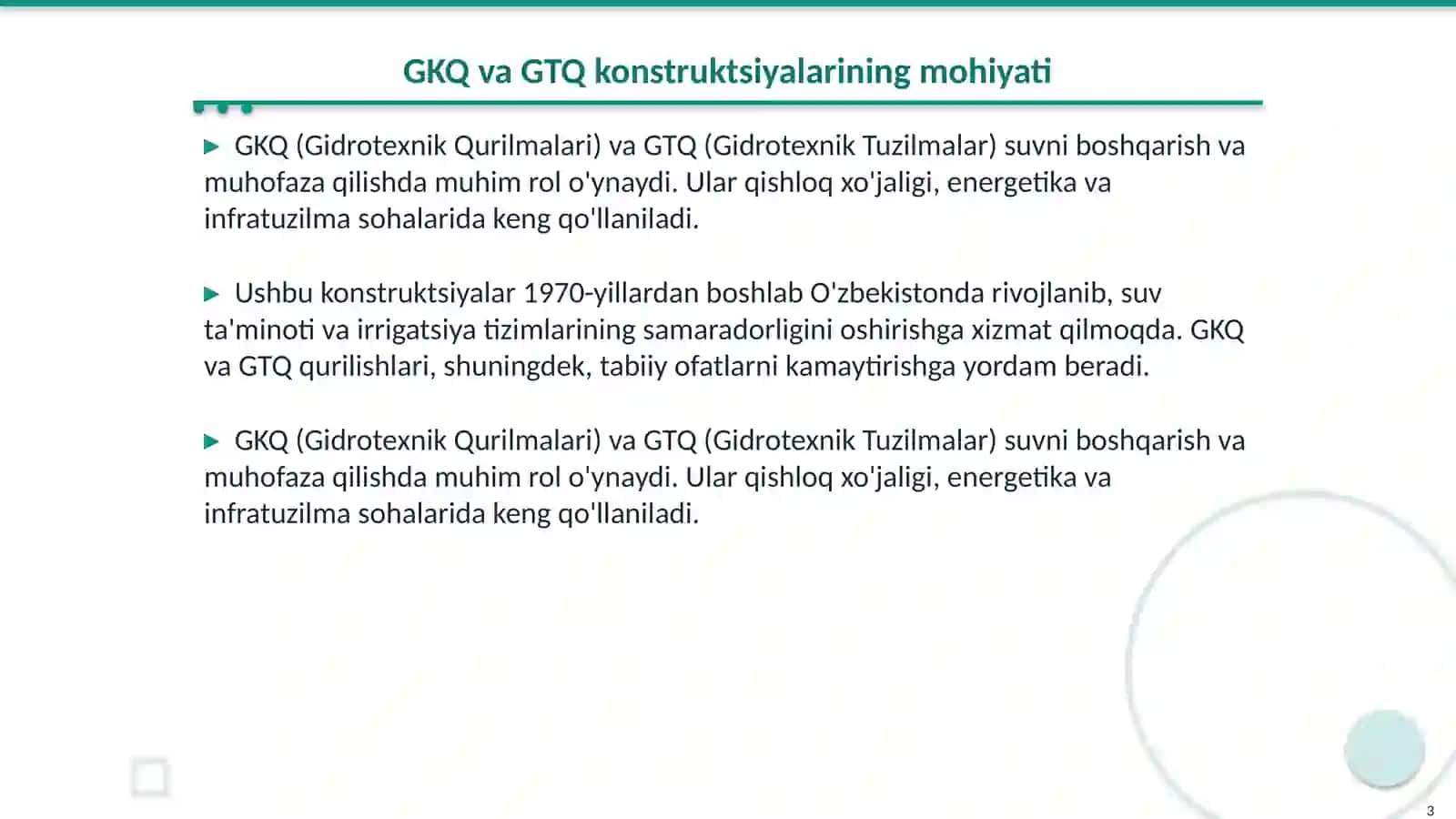 GKQ va GTQ dan qurilgan konstruktsiyalarni texnik ekspluatatsiya qilishning asosiy qoidalari 3