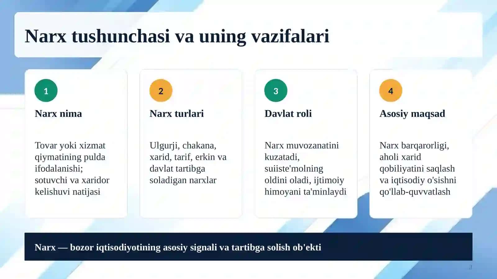 Bozor iqtisodiyotida davlatning narx siyosati va inflyatsiyaga qarshi siyosat 3