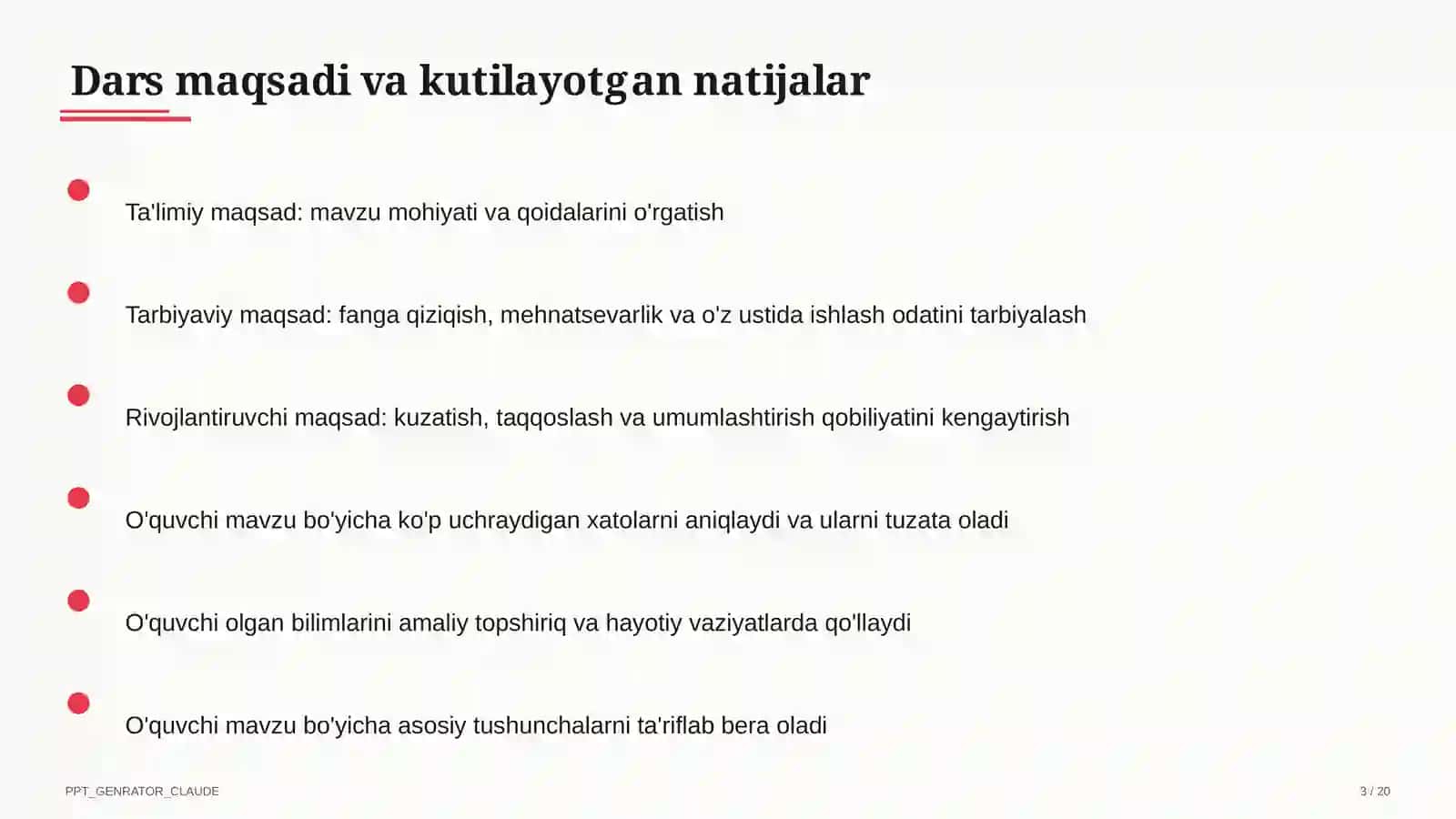 Belgi va harakat bildirgan so'zlar (2-sinf) 3