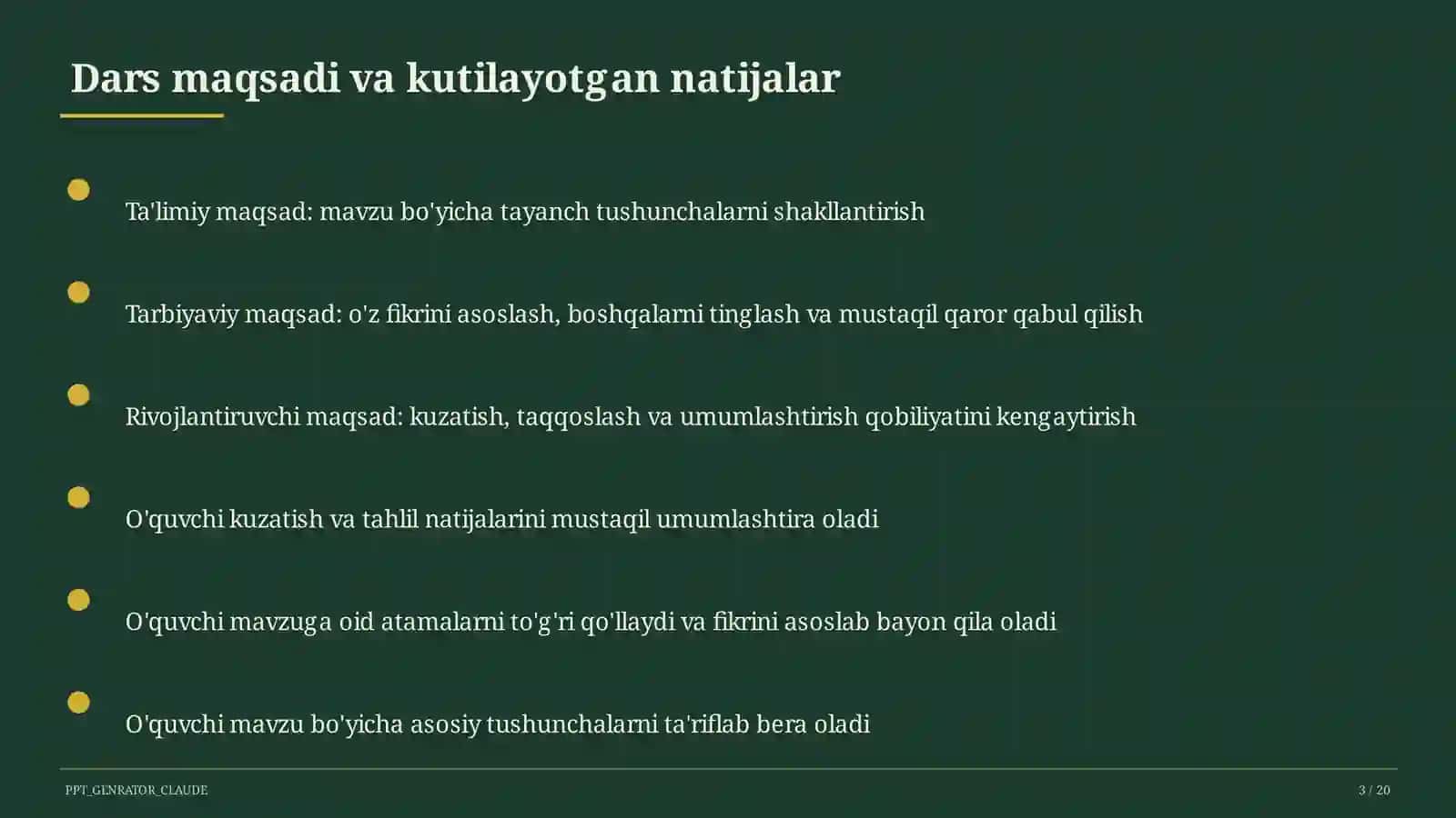 Vatanni sevish: davlat ramzlari (3-sinf) 3