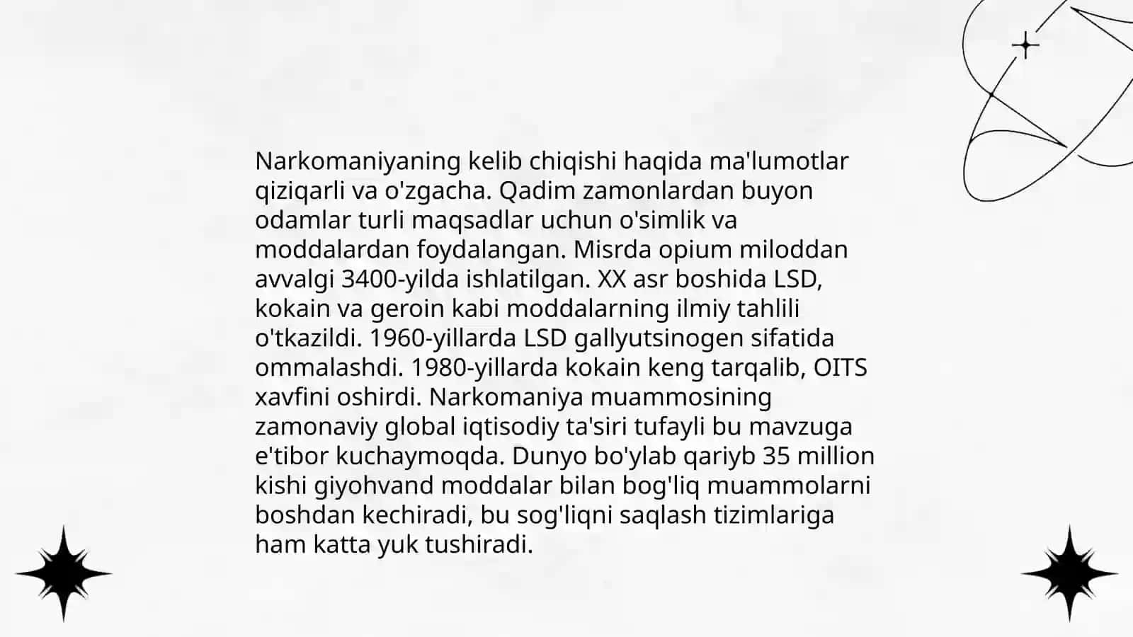 Narkomaniya va uning asoratlari 3