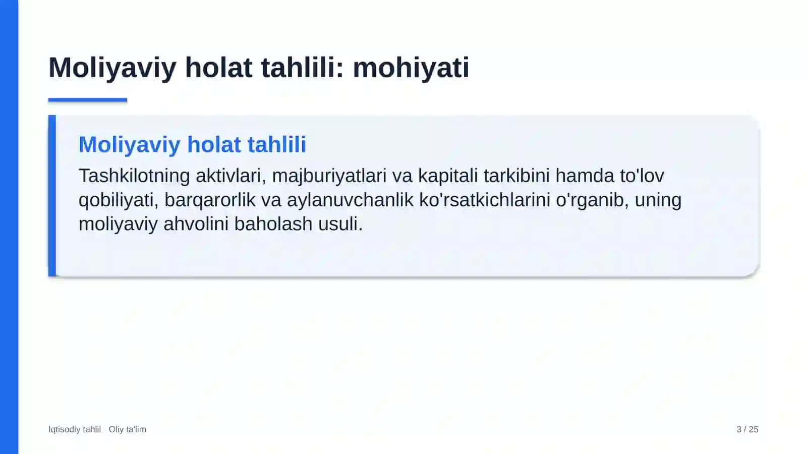 elektronika do'konlarida moliyaviy holat tahlili 4875 3