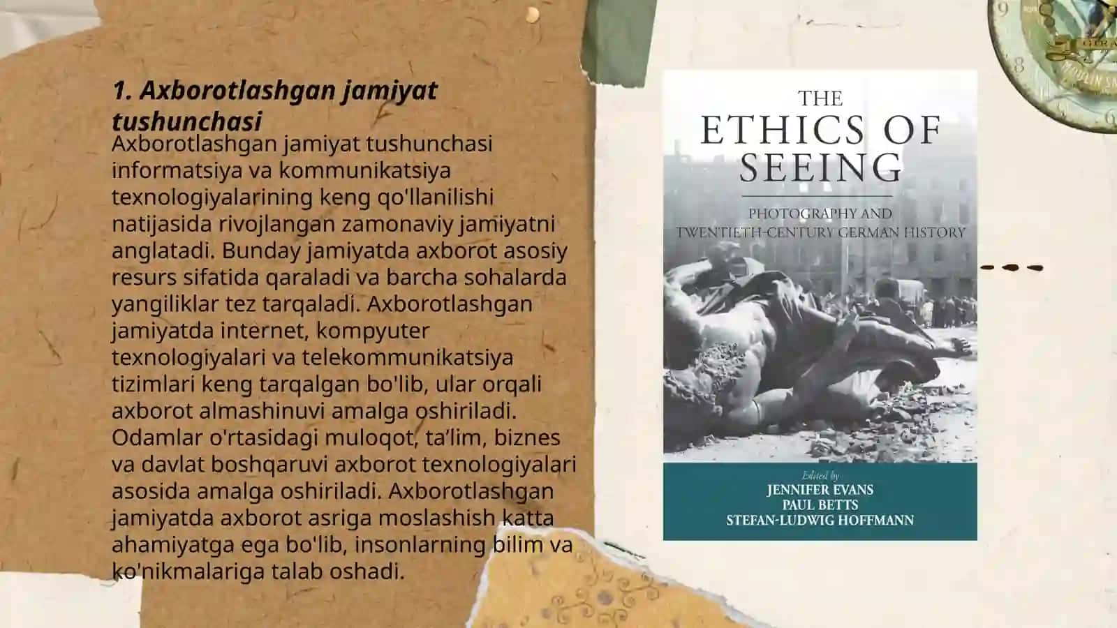 Axborotlashgan jamiyat va uning istiqbollari 3