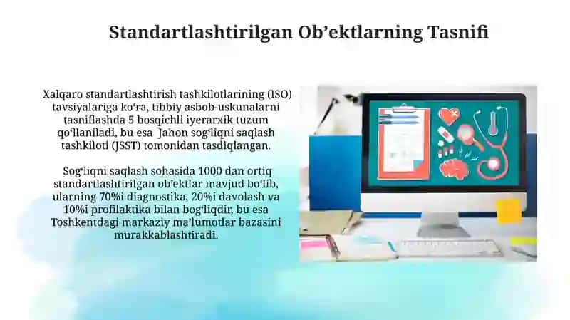 Standartlashtirilgan Obʼektlarning Tasnifi 3