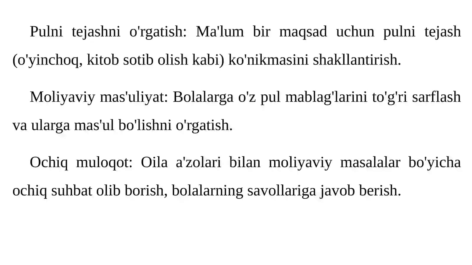 Sinf yoki guruh ota-onalar majlisi 3