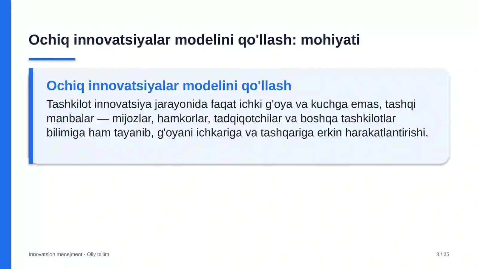 dezinfeksiya xizmatlarida ochiq innovatsiyalar modelini qo'llash 9432 3