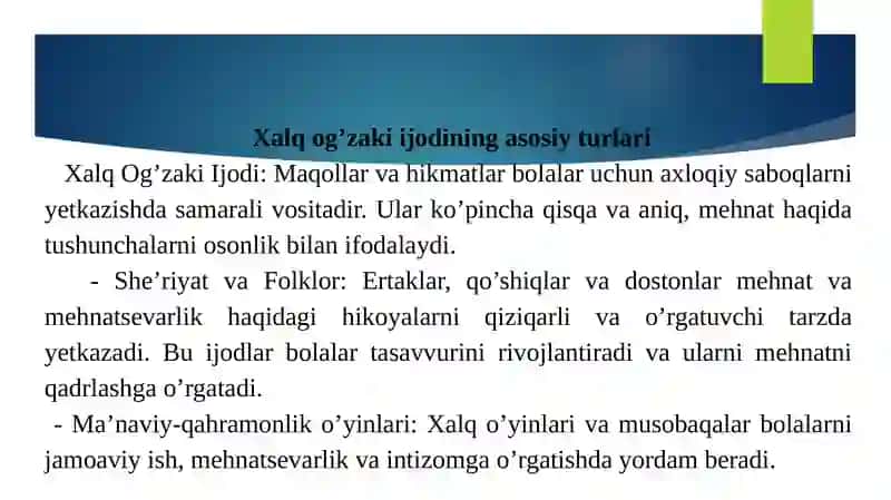 Xalqog’zakiijodining mehnattarbiyasi 3