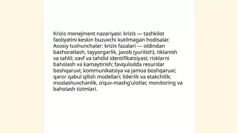 Krizis menejment 3