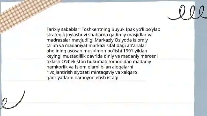 Islom Madaniyati Poytaxti 3