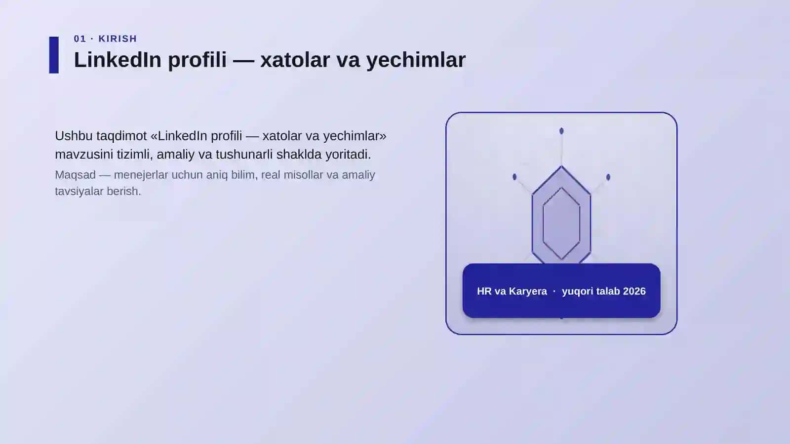 LinkedIn profili — xatolar va yechimlar 3