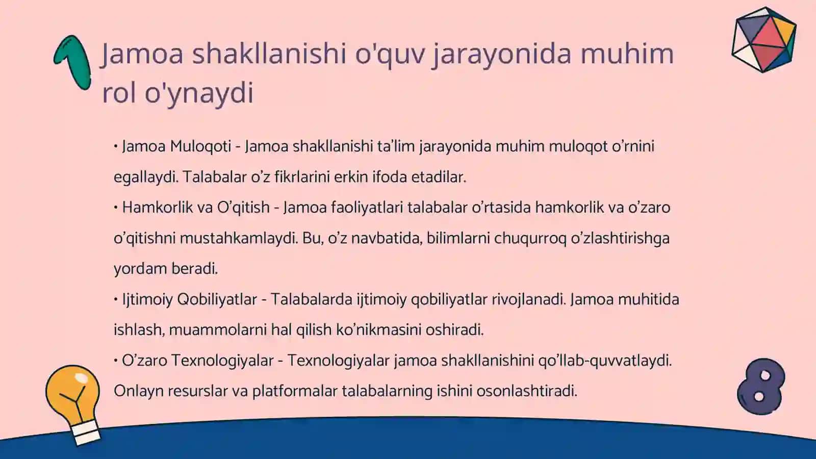 Jamoa haqida tushuncha 3