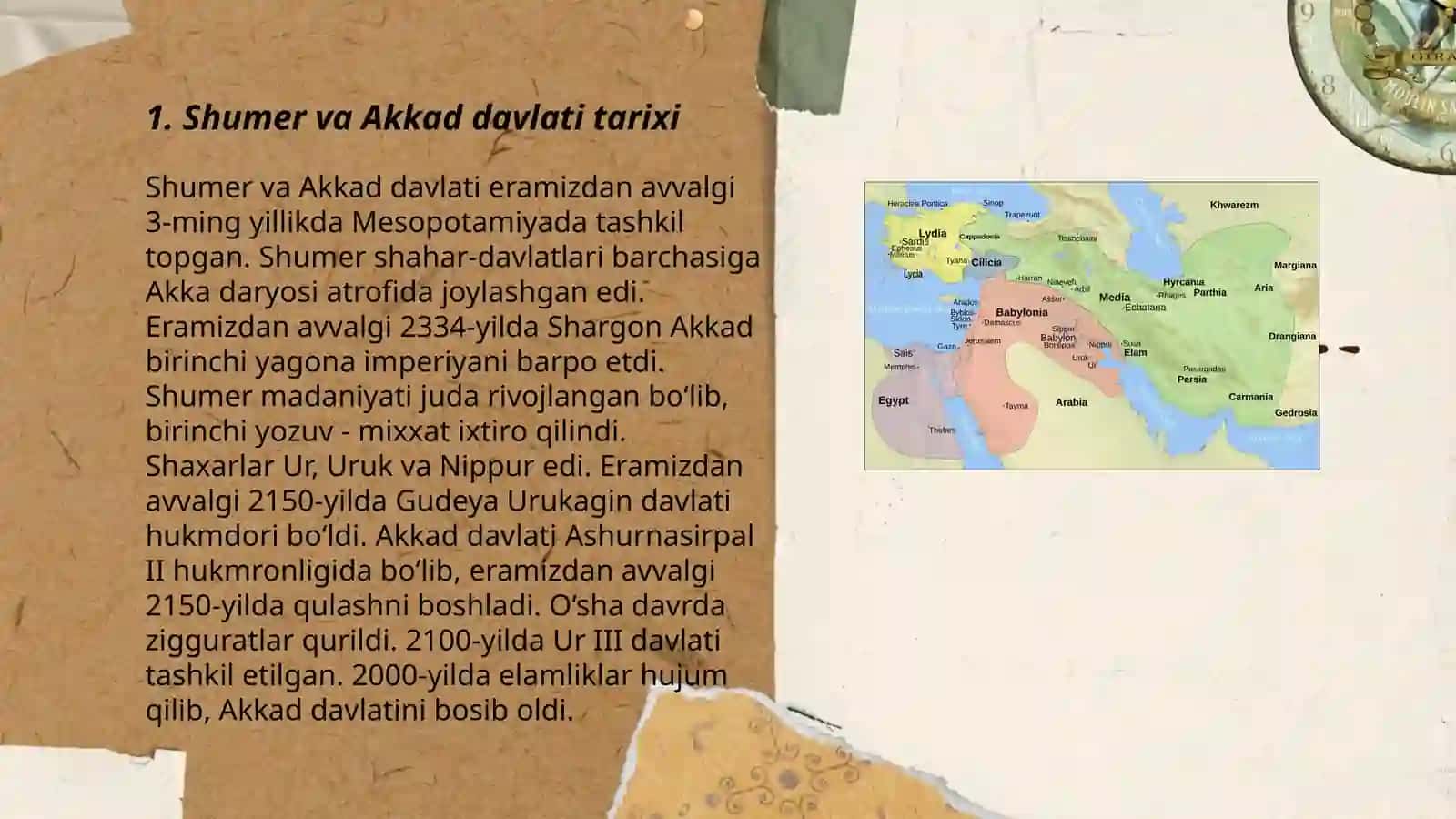 Shumer va Akkad davlati 3