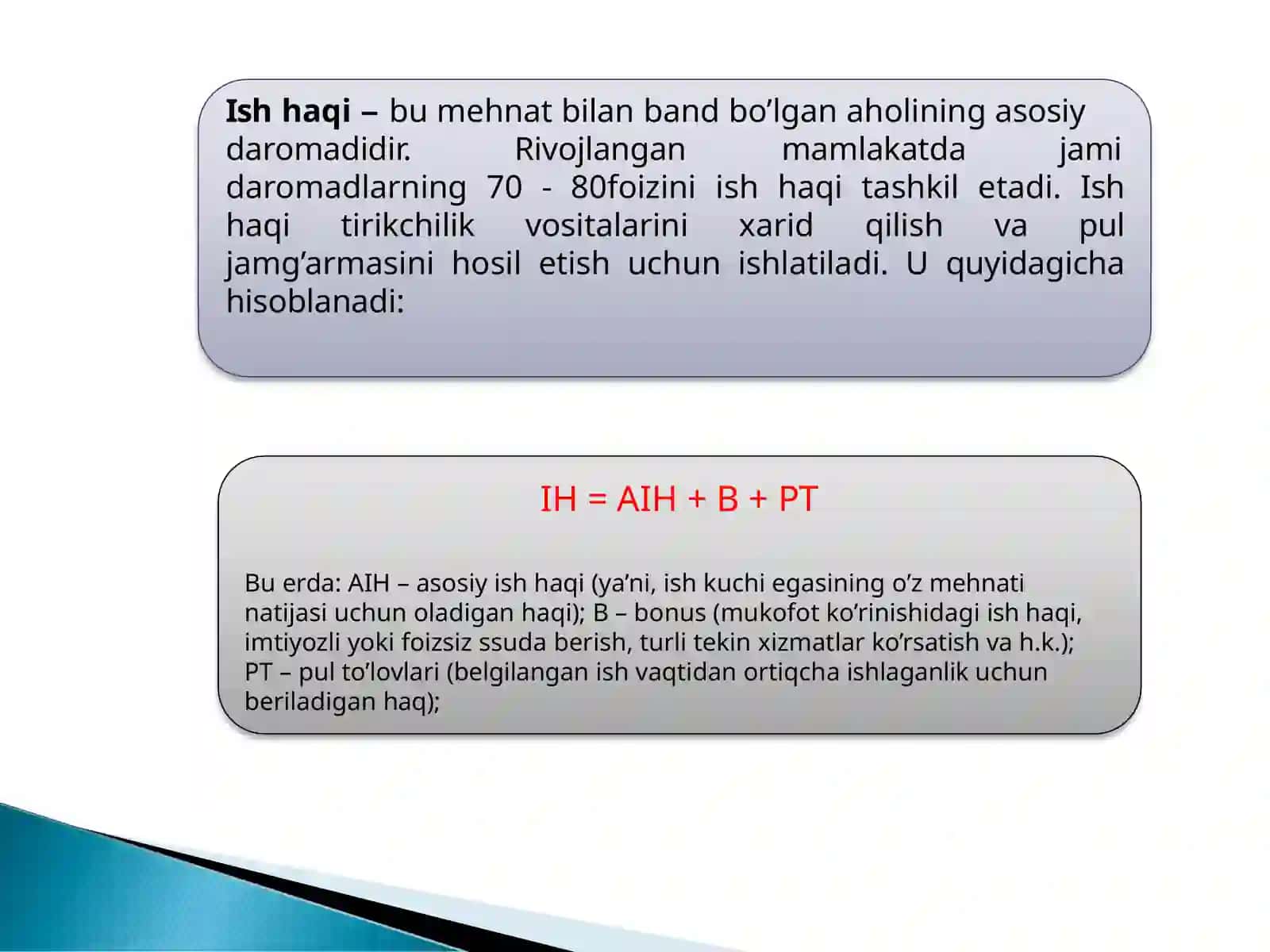 AHOLI DAROMADLARI 3