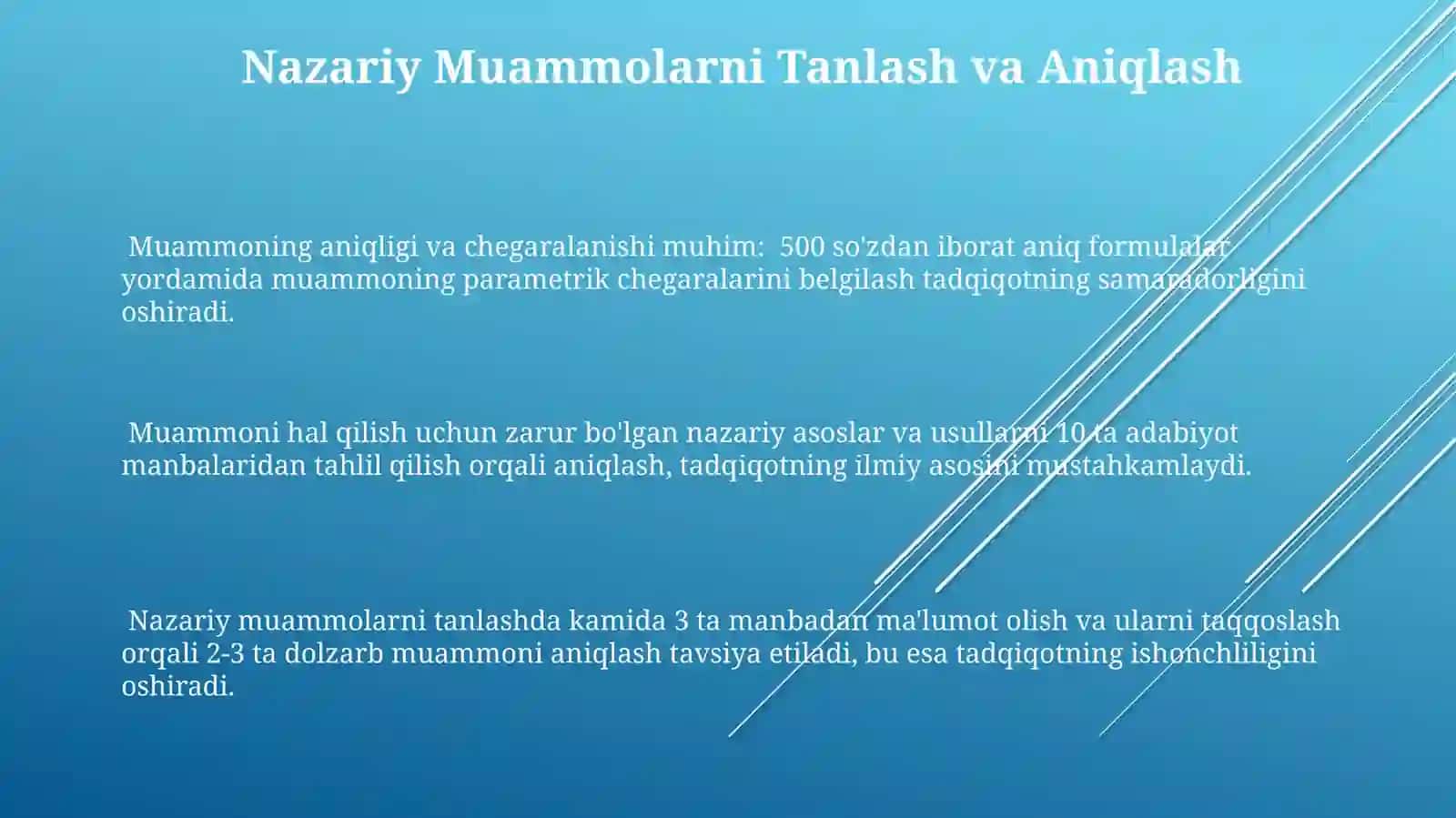 Umumiy Portallar va Tarqatish Materiallari asosida Teorik Muammolarni O'rganish 3