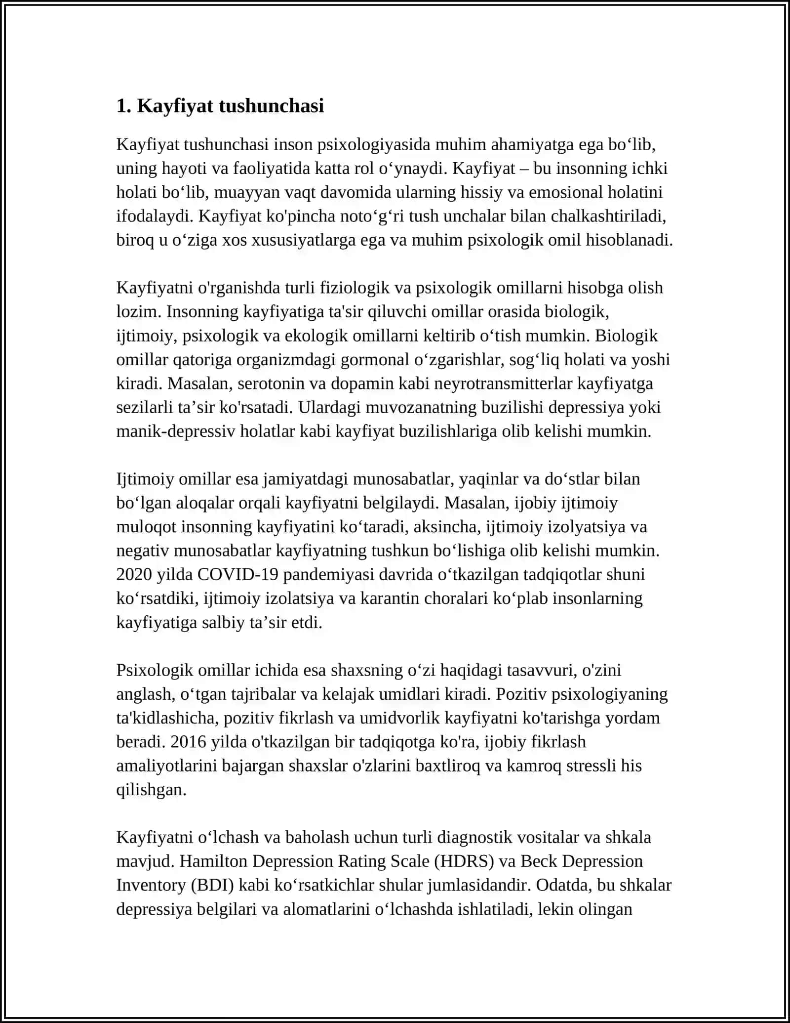KAYFIYATNI UMUMIY TASNIFI VA UNING TUZILISHI 3