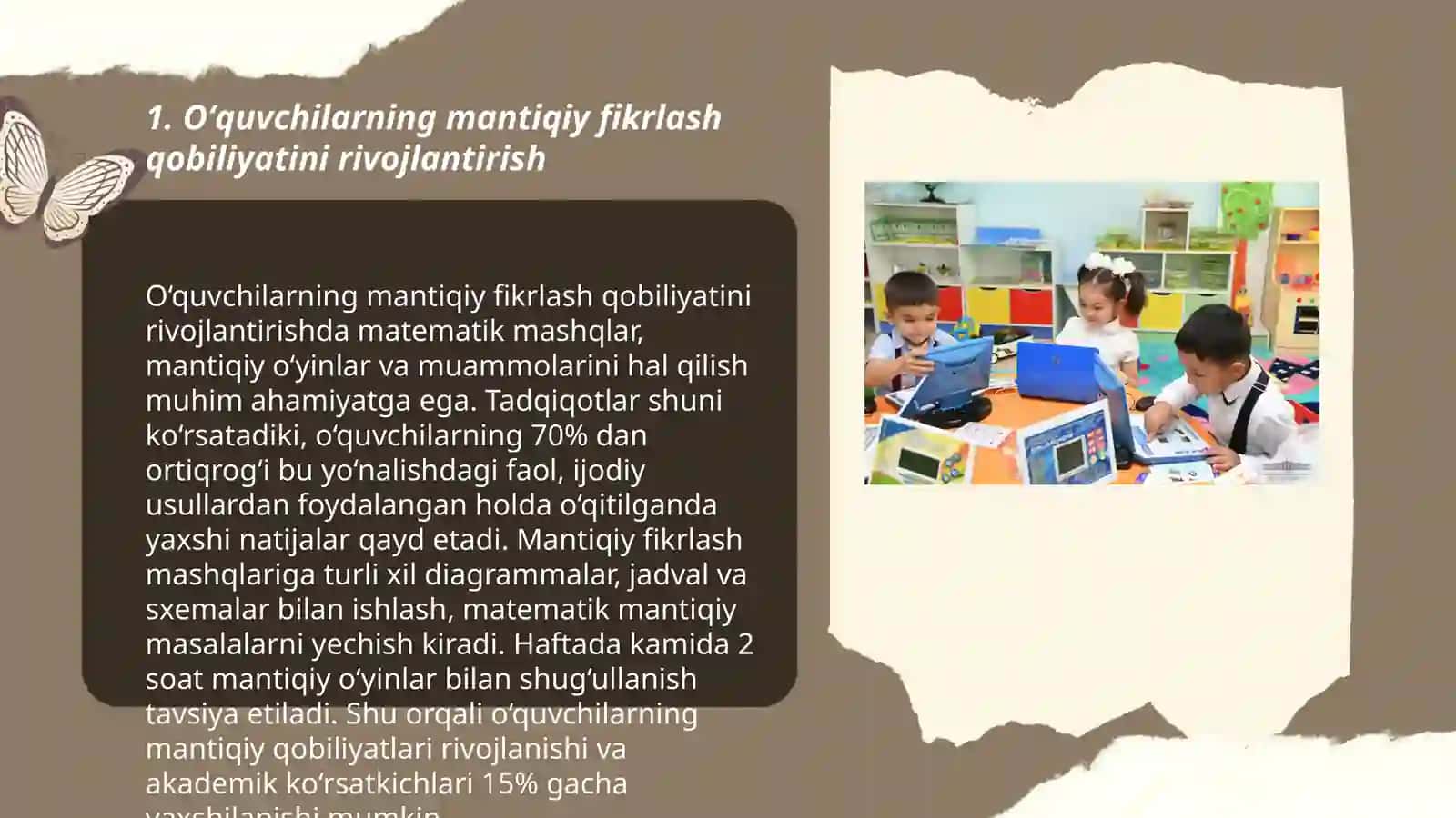 Oʻquvchilarning intilektual imkoniyatlarini rivojlantiruvchi usullari 3