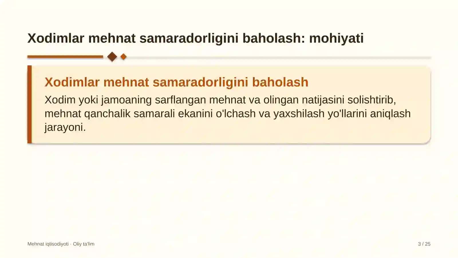 dorivor o'simliklar yetishtirishda xodimlar mehnat samaradorligini baholash 8627 3