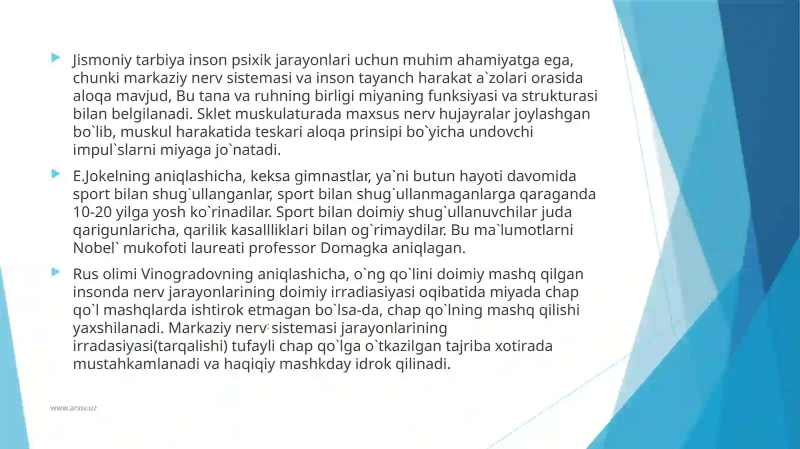 Jismоniy tаrbiya vа sоg`liqqа аhаmiyаti 3