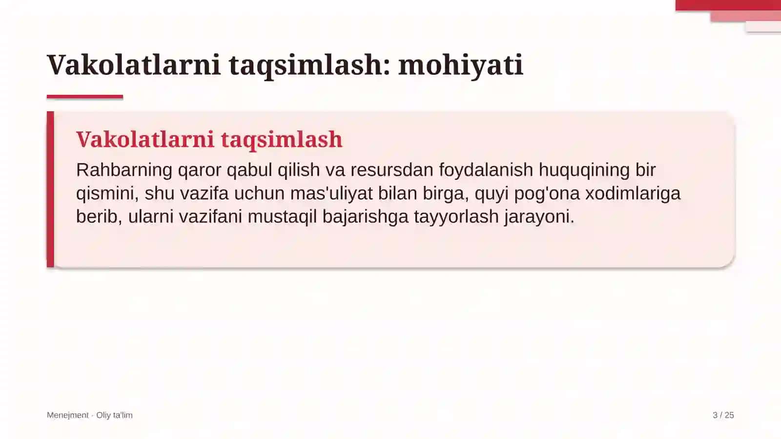 Chiqindi poligonlarida vakolatlarni taqsimlash 3