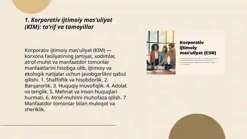 Korporativ ijtimoiy mas'uliyat va jamoatchilik bilan aloqalar 3