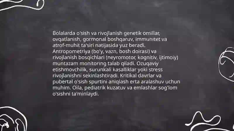 Bolalar anatomiyasi va fiziologiyasi asoslari 3