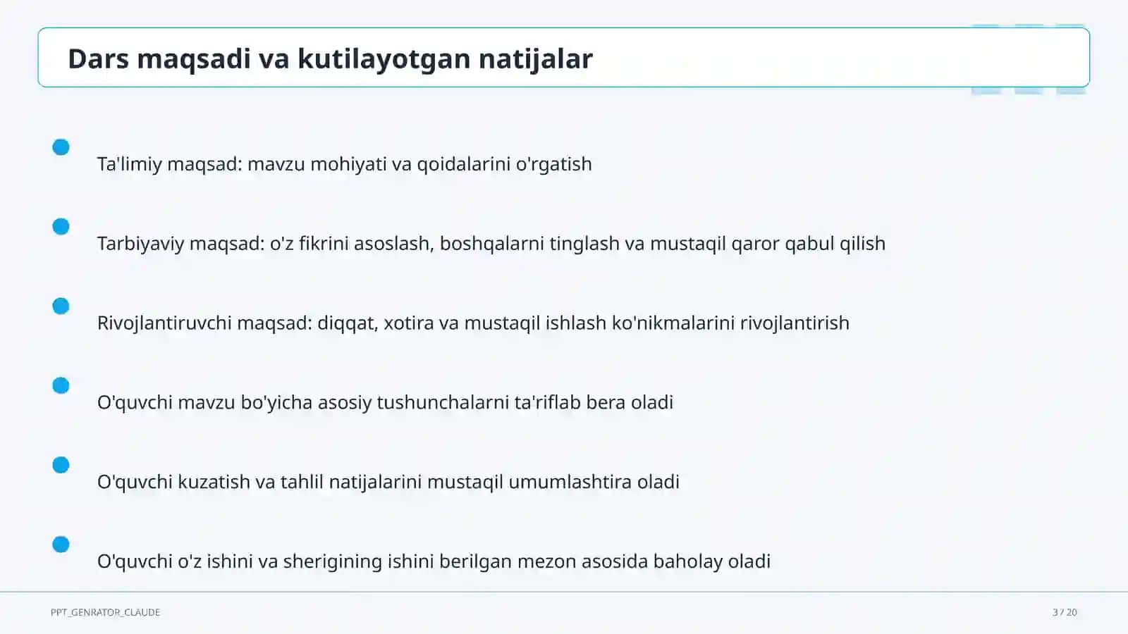 Ta'limda Telegram-botlar va kanallardan foydalanish 3
