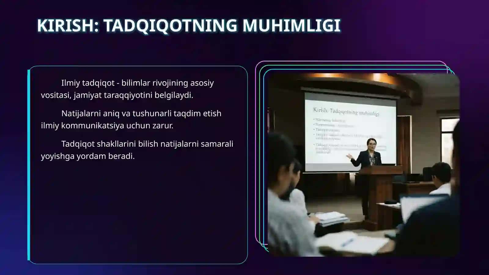 Ilmiy tadqiqotning namoyon bo'lish shakllari 3