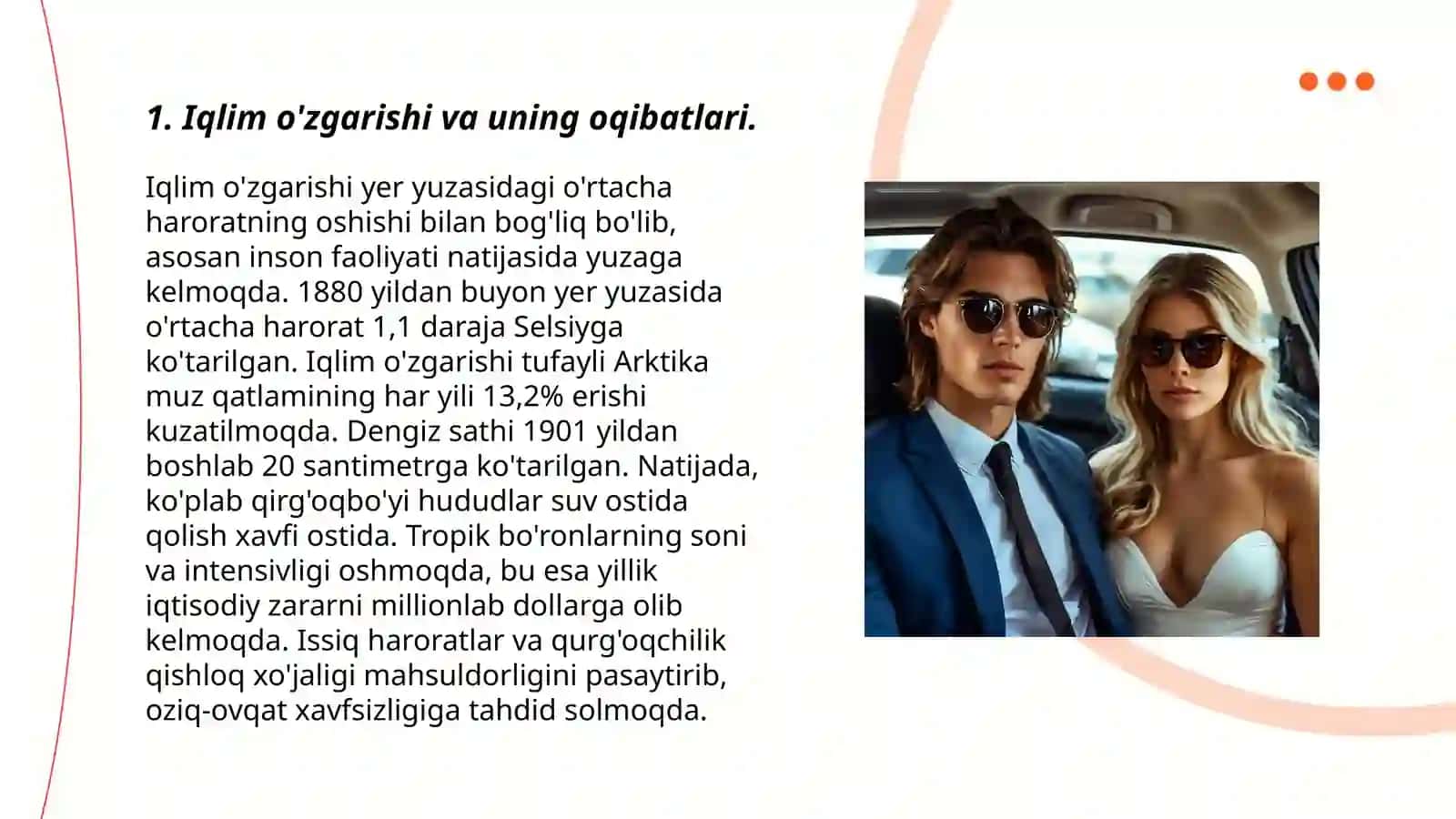 Iqlim o'zgarishi va uning oqibatlari 3