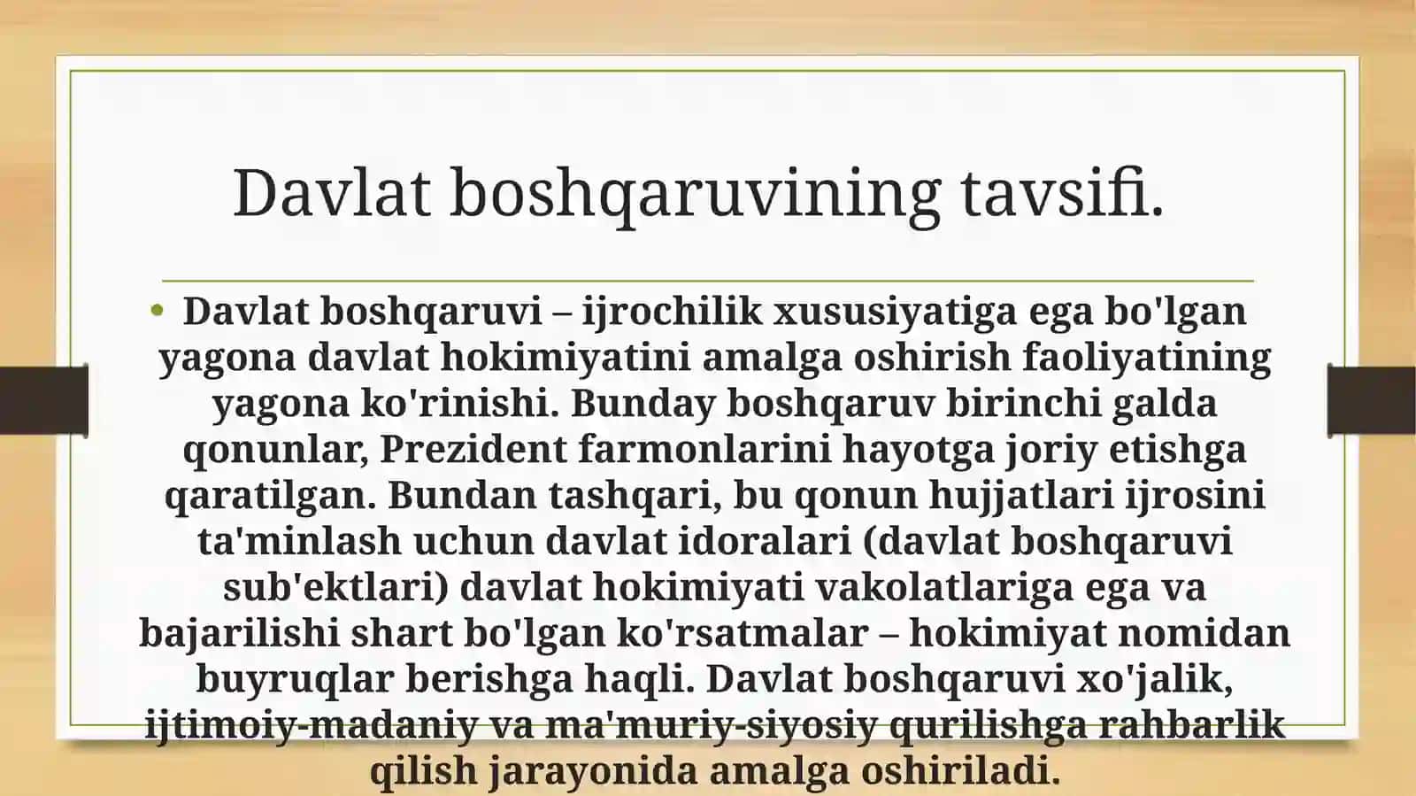DAVLAT VA JAMIYAT QURILISHI TIZIMINI TAKOMILLASHTIRISH YOʻNALISHIDA AMALGA OSHIRILAYOTGAN ISLOHOTLARNING MOHIYATI 3