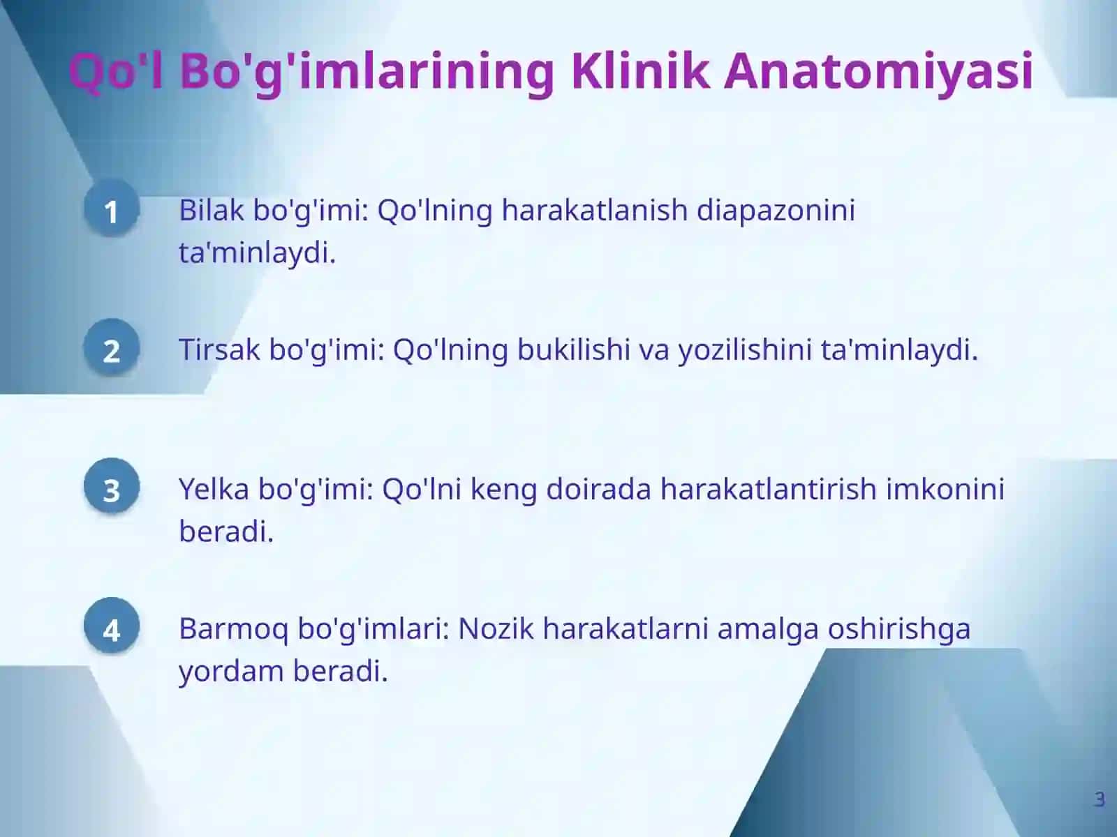 Qo'l va Oyoq Bo'g'imlari: Zamonaviy Jarrohlik Imkoniyatlari 3
